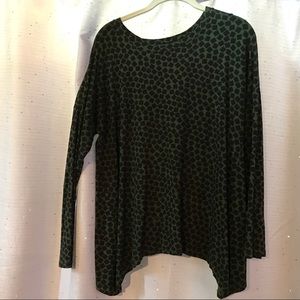 Ava Sky Asymmetrical hem